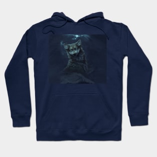 Mountain white wolf Hoodie